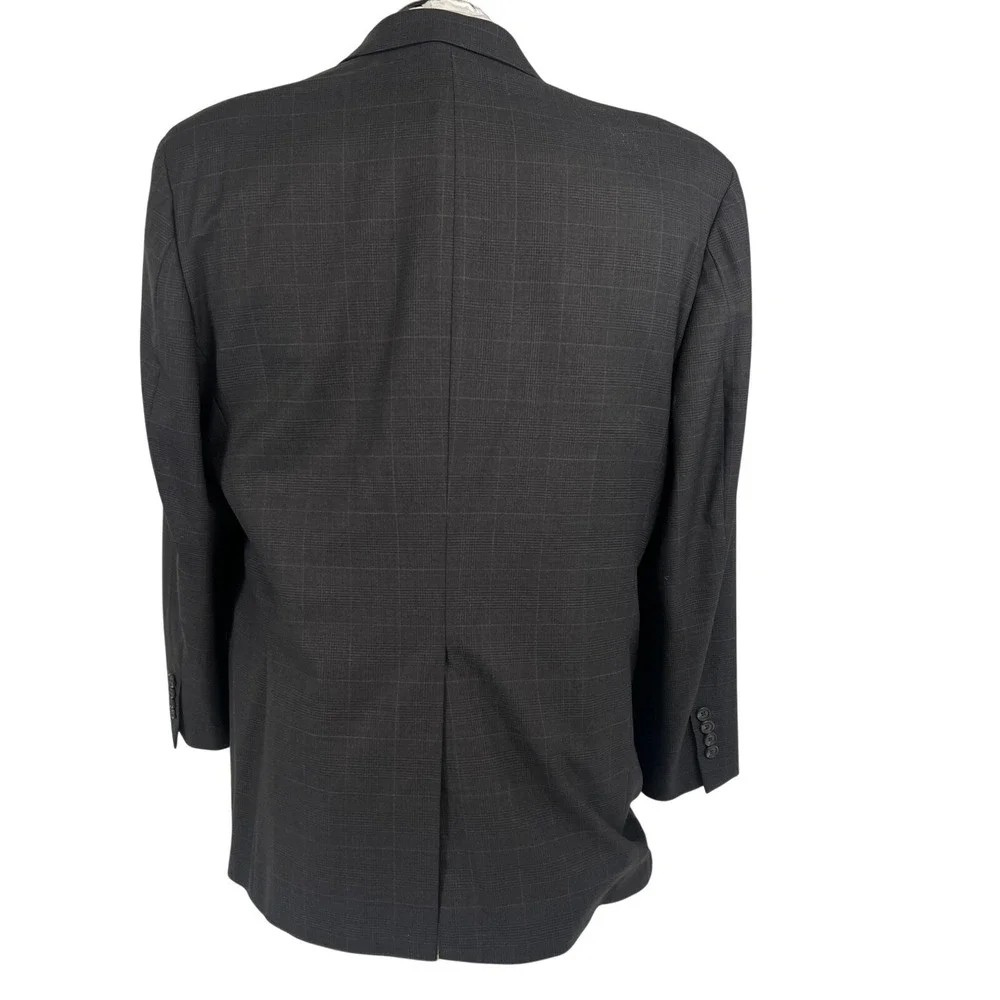 Ralph Ralph Lauren Blazer Mens 43R Brown Check Sport Coat Dillard's Plaid Jacket